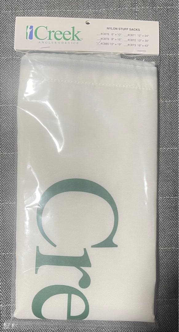 【新品未開封品】Creek NYLON STUFF SACKS