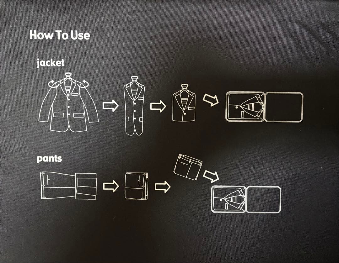 TABITUS スーツケース用収納バッグ 　ミニマリスト　軽量　出張旅行