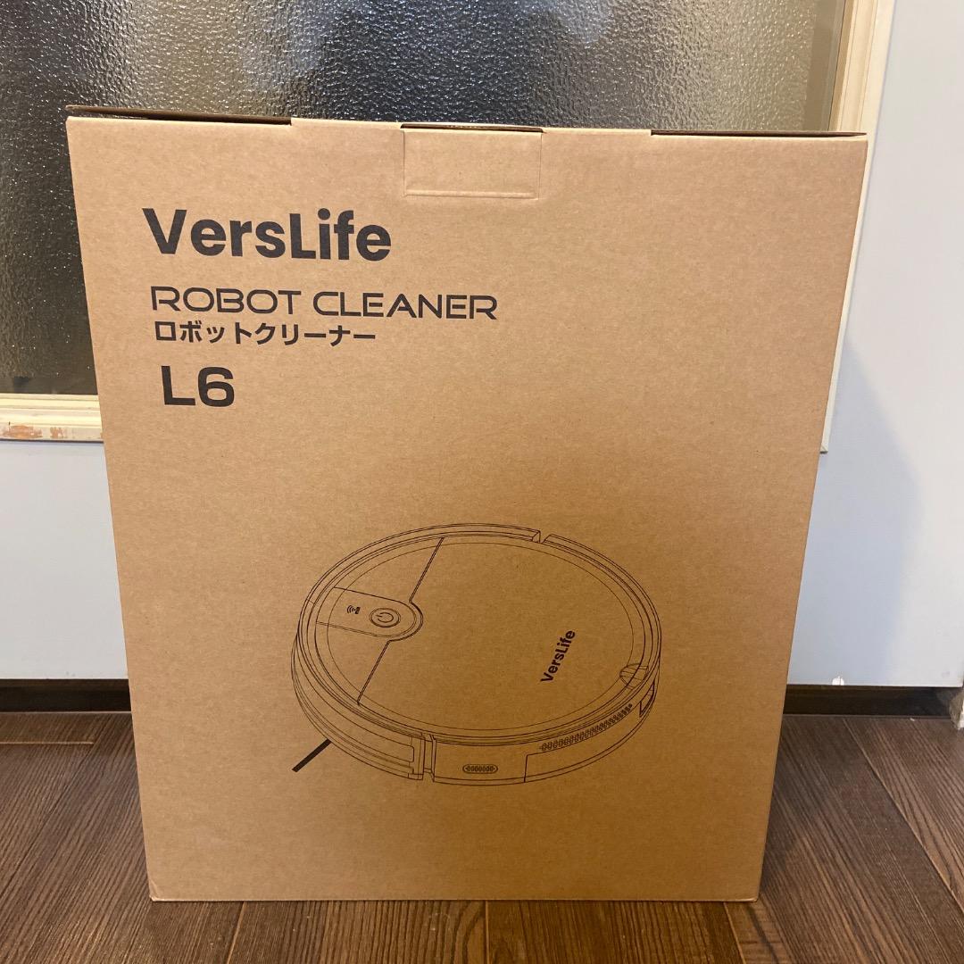 新生活応援 家事ラク 水拭き 両用 VersLife 掃除機ロボット 自動充電