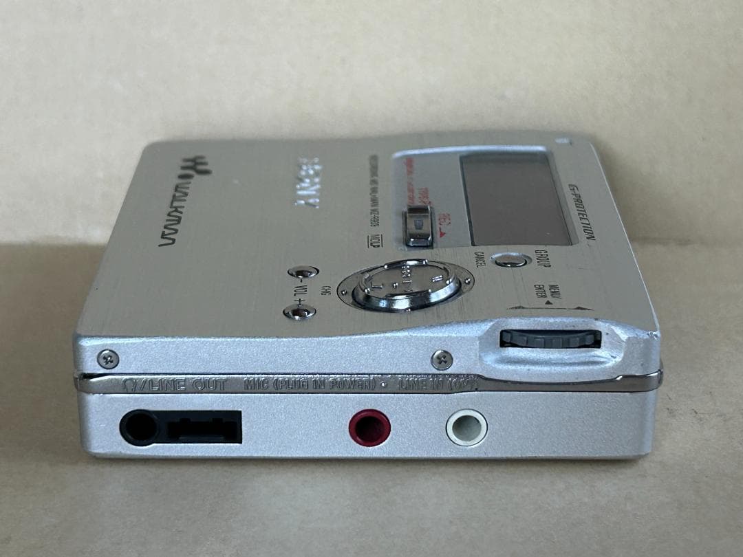 SONY MZ-R909 MDレコーダー ACアダプタ付中古動作確認済