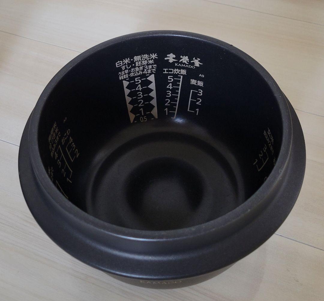 三菱電機 炊飯器 5.5合 IH式 本炭釜 銘柄芳潤炊き NJ-AWA10-B