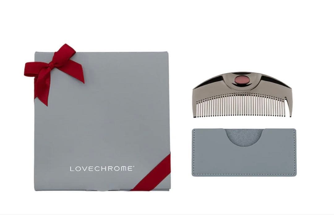 LOVECHROME シルバーコーム ギフトボックス付き 未開封