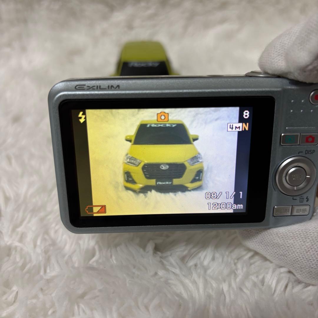 【良品】 CASIO EXILIM EX-Z80 シルバーブルー 動作⭕️
