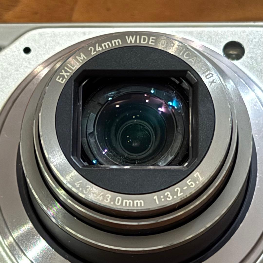 CASIO EXILIM EX-H15 デジタルカメラ シルバー