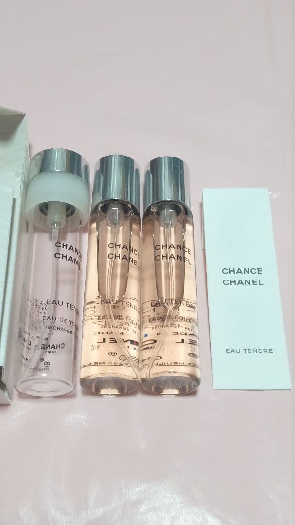値下げ●20ml×2本 未使用●シャネル チャンス オー タンドゥル ツィスト