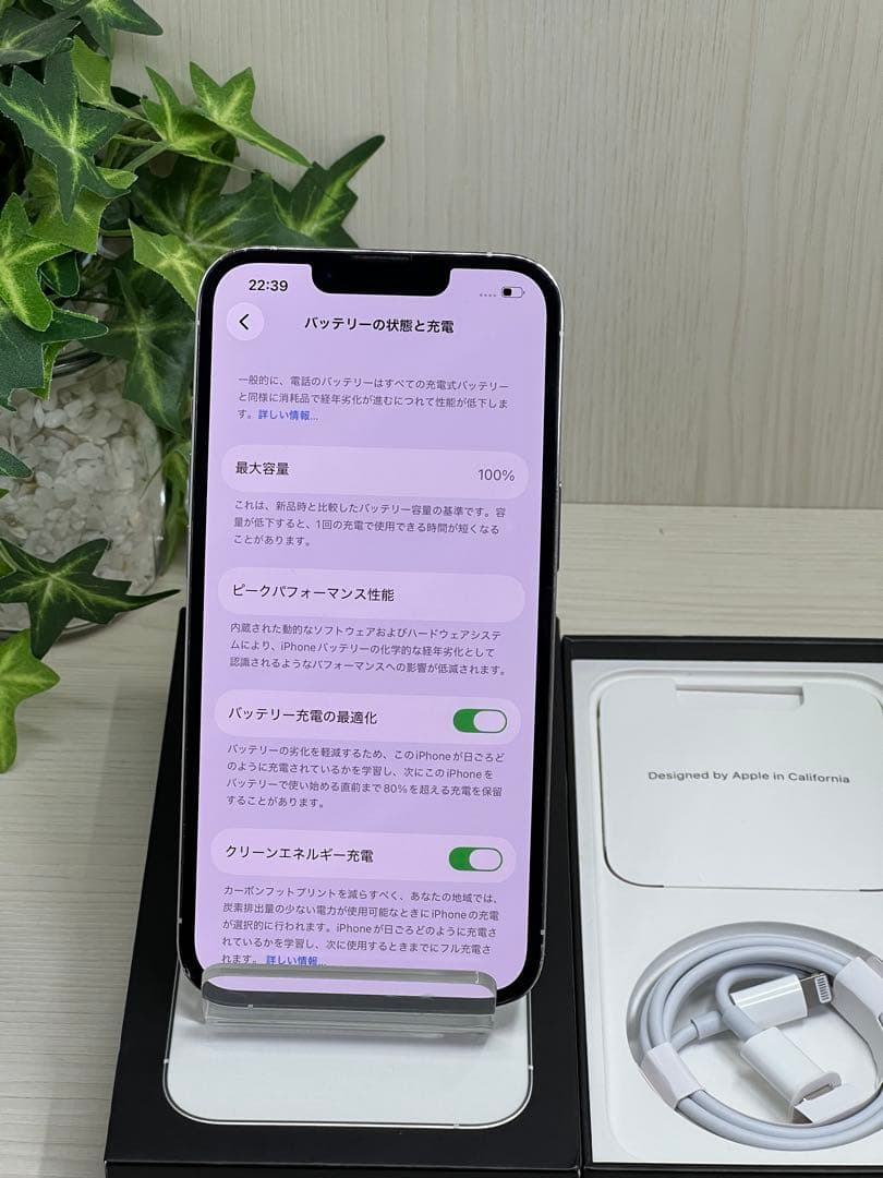 ✅純正100％✨iPhone 13 Pro❣️256GB シルバー