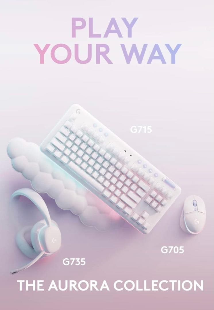 【新品未使用】Logitech G715キーボードとG705マウスセット即日発送