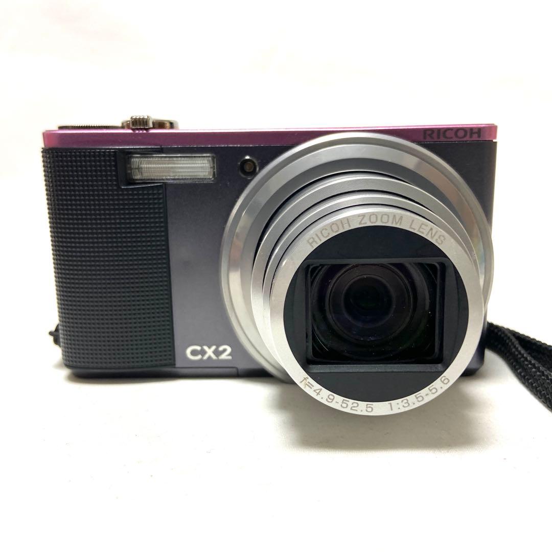 RICOH リコー CX2 ピンク 10.7 X オプティカル ワイド ズーム