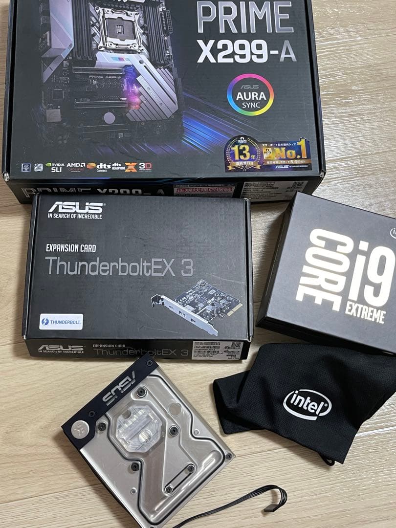 x299 マザーボード　i9-9980xe セット