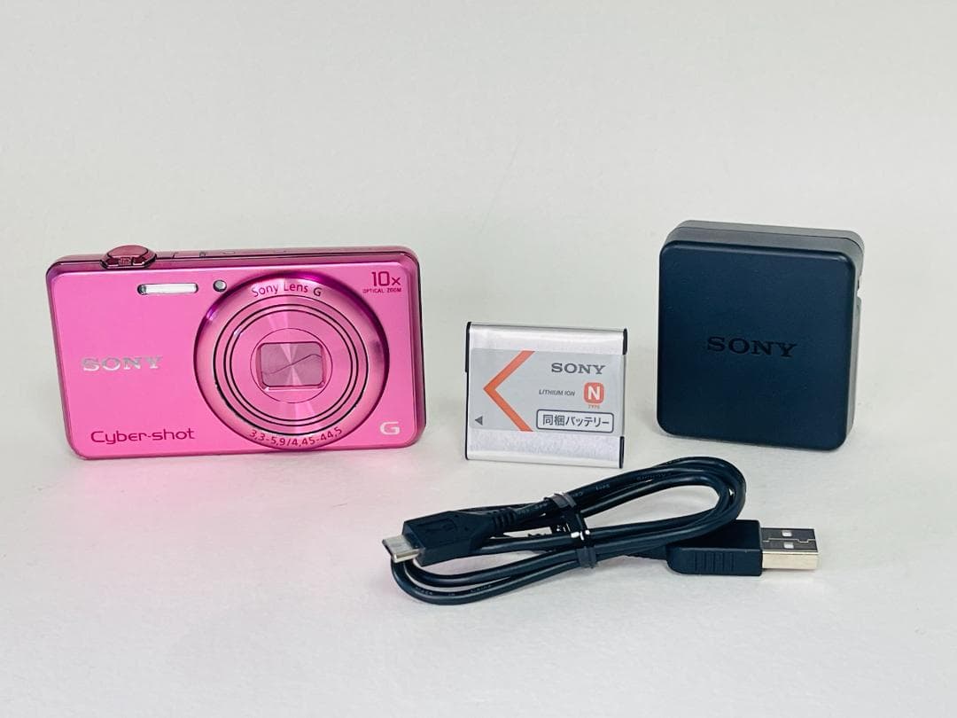 【美品】 SONY Cyber-shot DSC-WX200 ピンク コンデジ