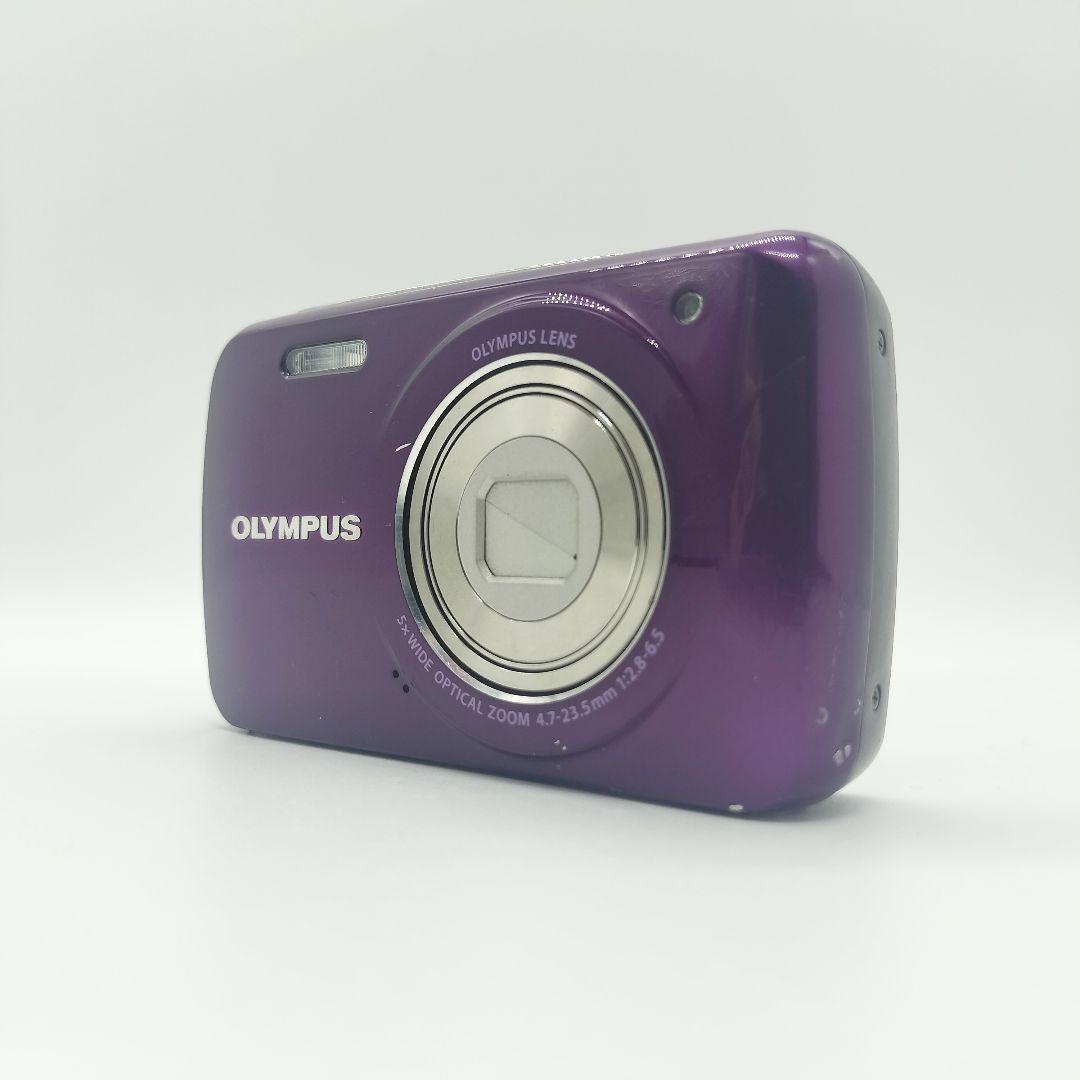 OLYMPUS VH-210 パープル コンパクトデジカメ
