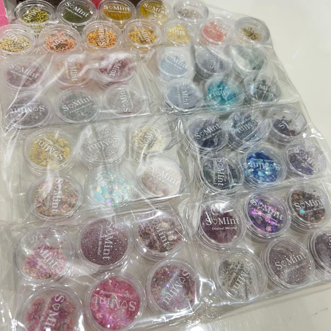 ①mao nail ジェルネイル 限定カラー多数　ドライフラワーマオジェル