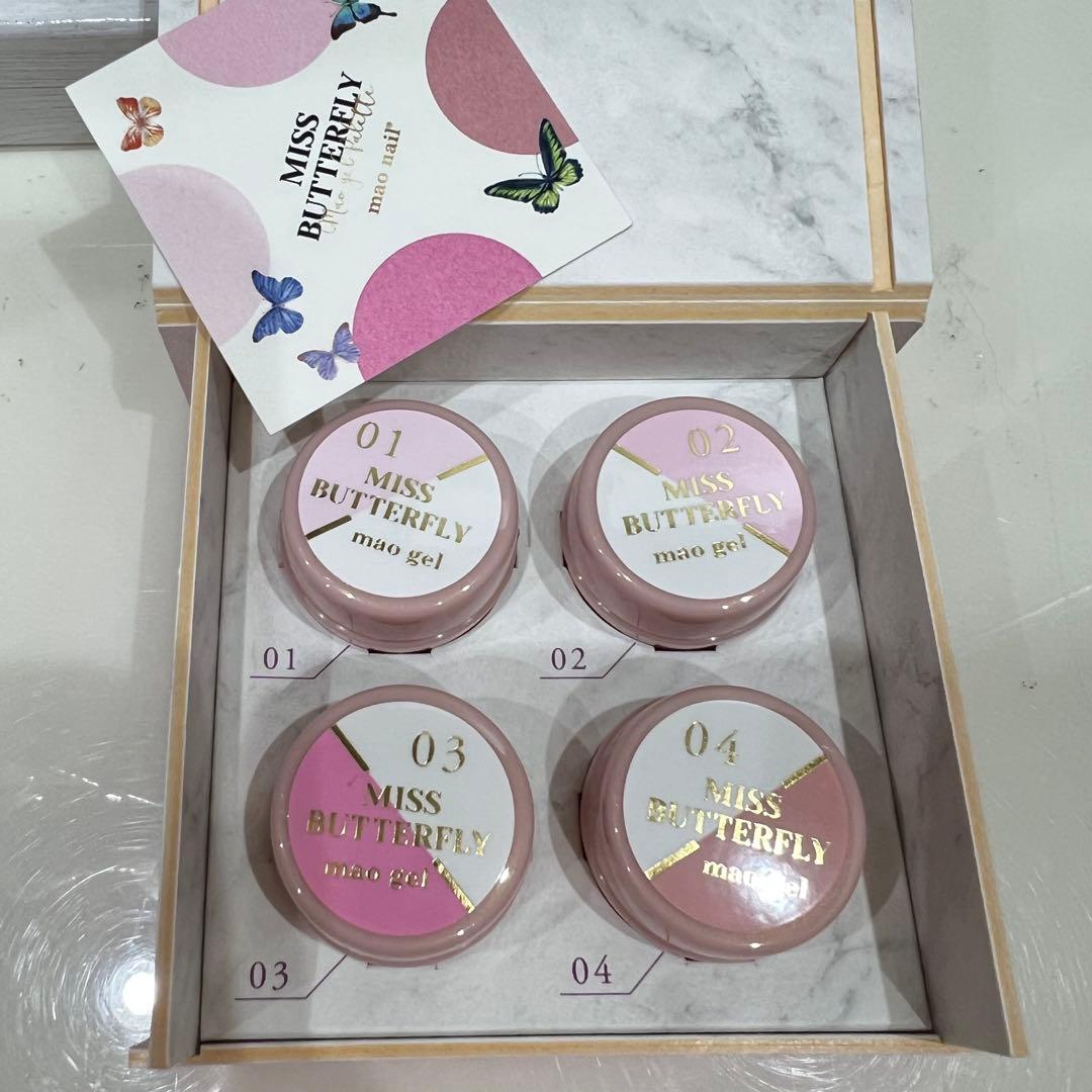 ①mao nail ジェルネイル 限定カラー多数　ドライフラワーマオジェル