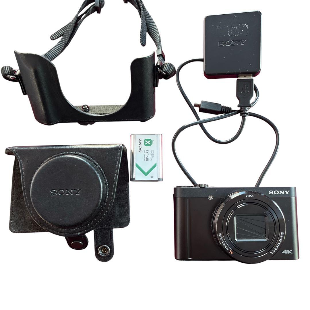 SONY ソニー【中古】Cyber-WX800 ブラックコンパクトデジタルカメラ