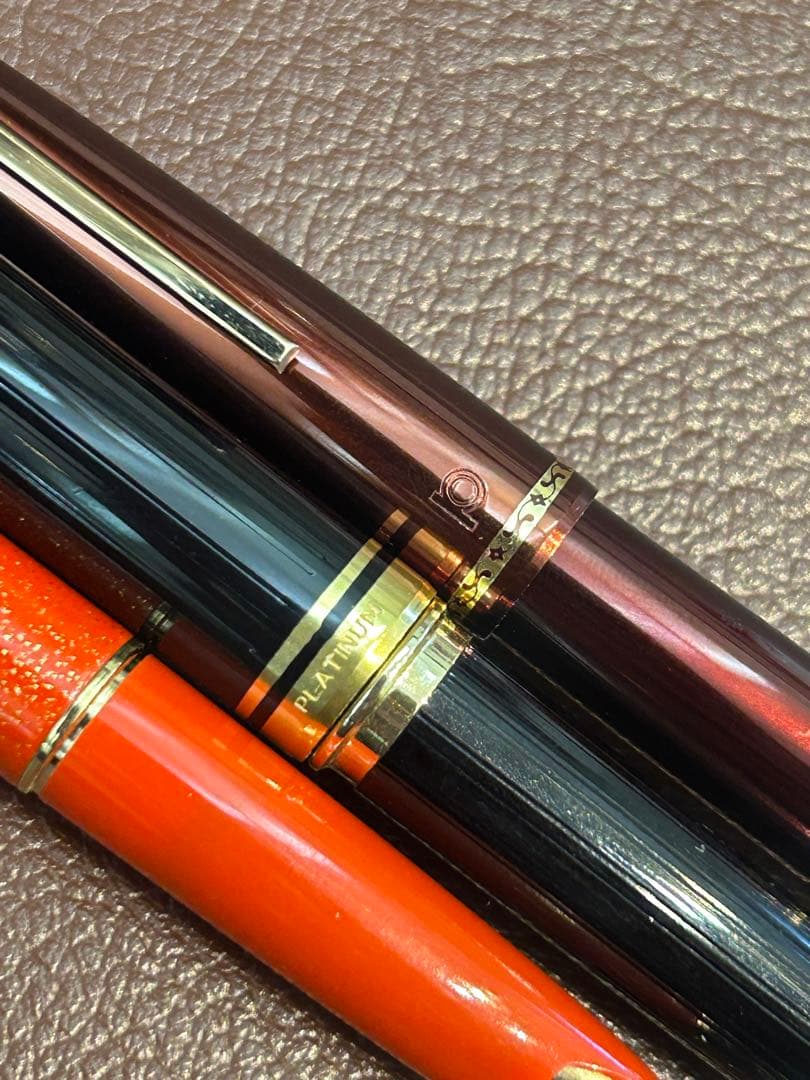 【18K 750】【未使用品‼️】プラチナ万年筆　3本セット