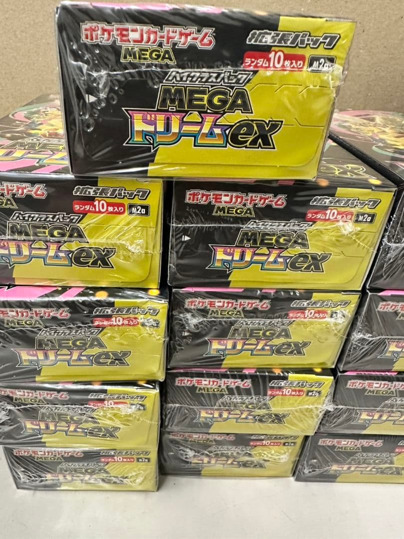 ポケモンカード ニンジャスピナー３ボックス MEGAドリームEX 12ボックス