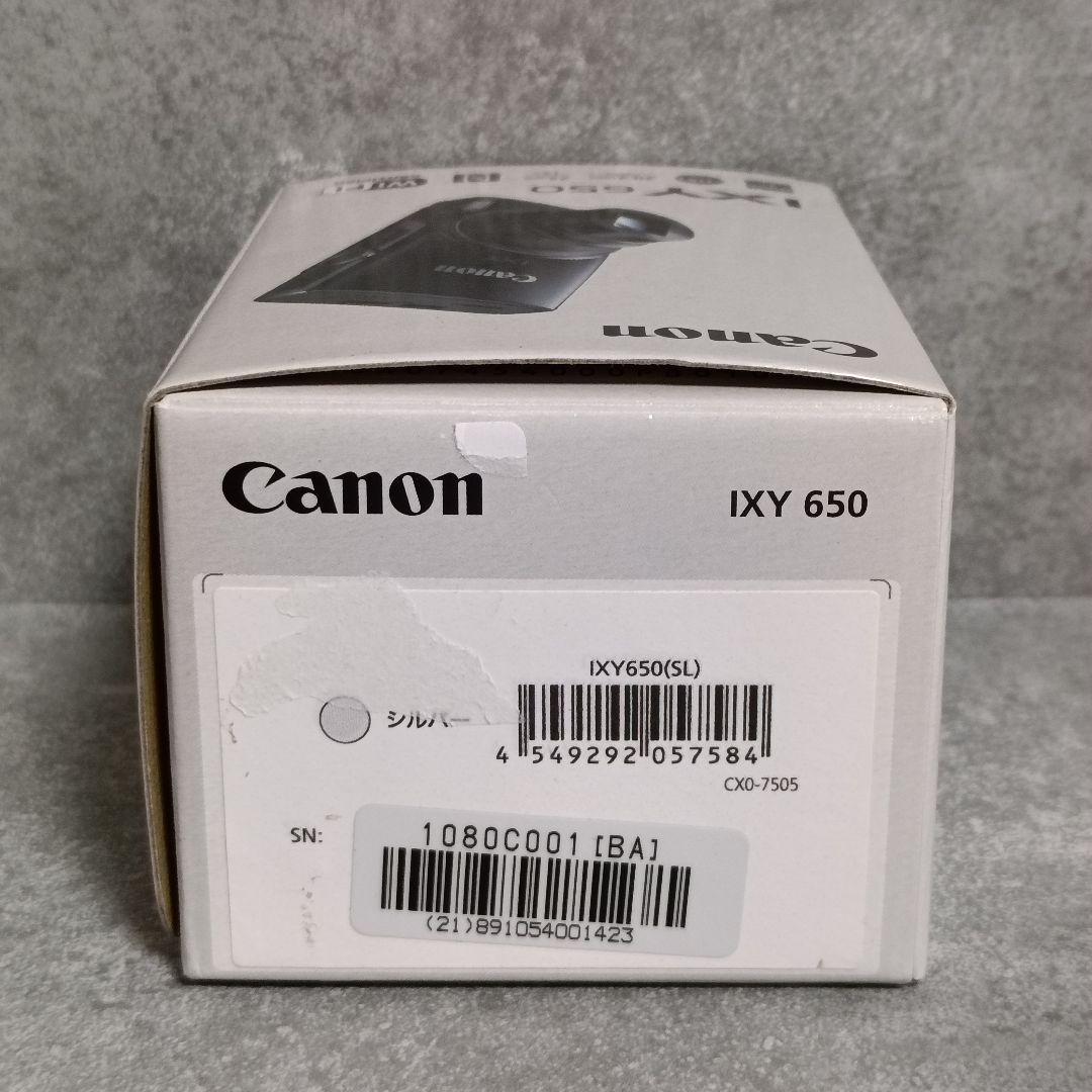 美品 Canon IXY650 コンパクトデジタルカメラ WiFi対応 シルバー