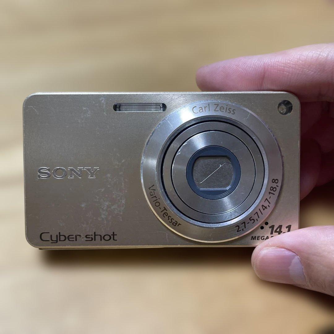 【ジャンク扱い】SONY Cyber-shot DSC-W350 ゴールド