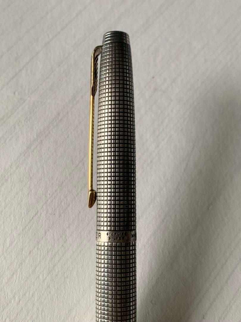 PARKER パーカー 75 万年筆 初期型 スターリングシルバー 14Kニブ