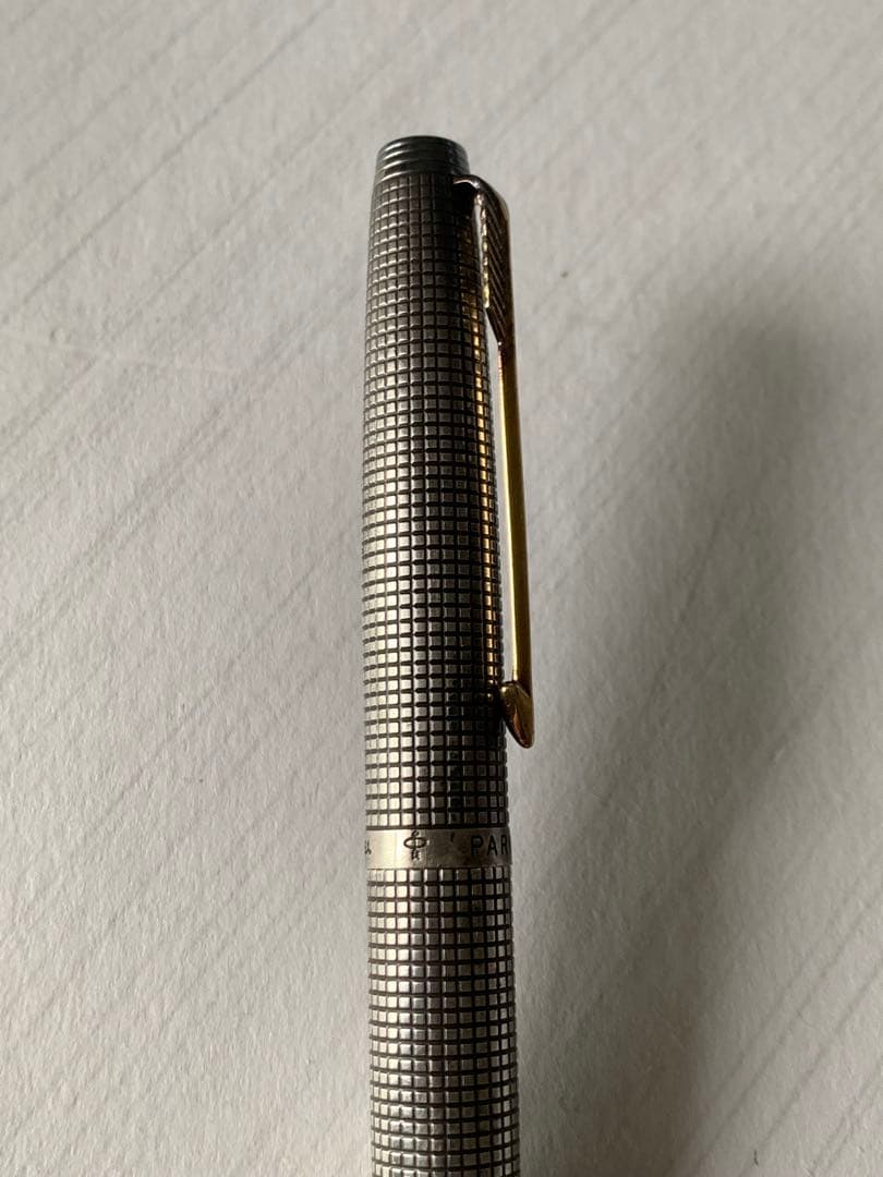 PARKER パーカー 75 万年筆 初期型 スターリングシルバー 14Kニブ