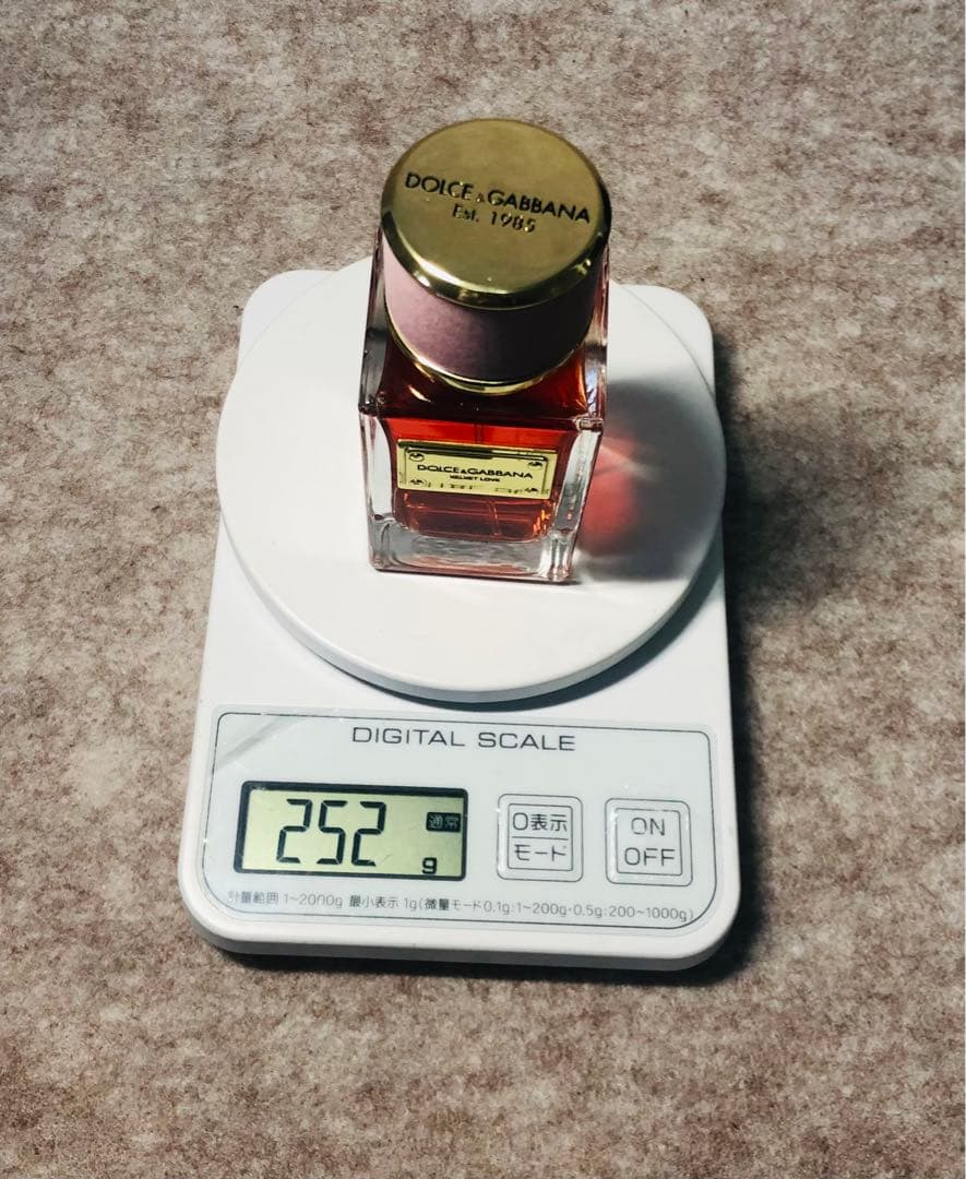 【2891】ドルチェ＆ガッバーナ ベルベット ラブ プールファム 50ml