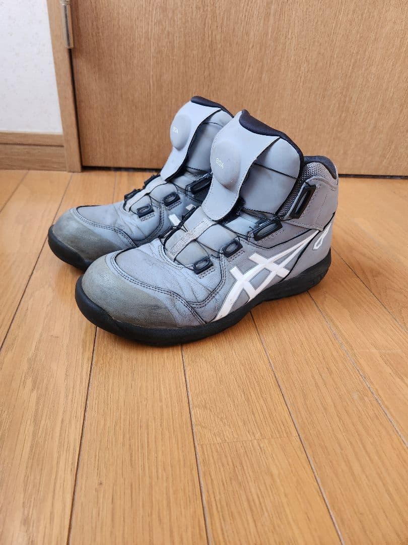 ASICSウィンジョブCP304 BOA 安全靴 グレー