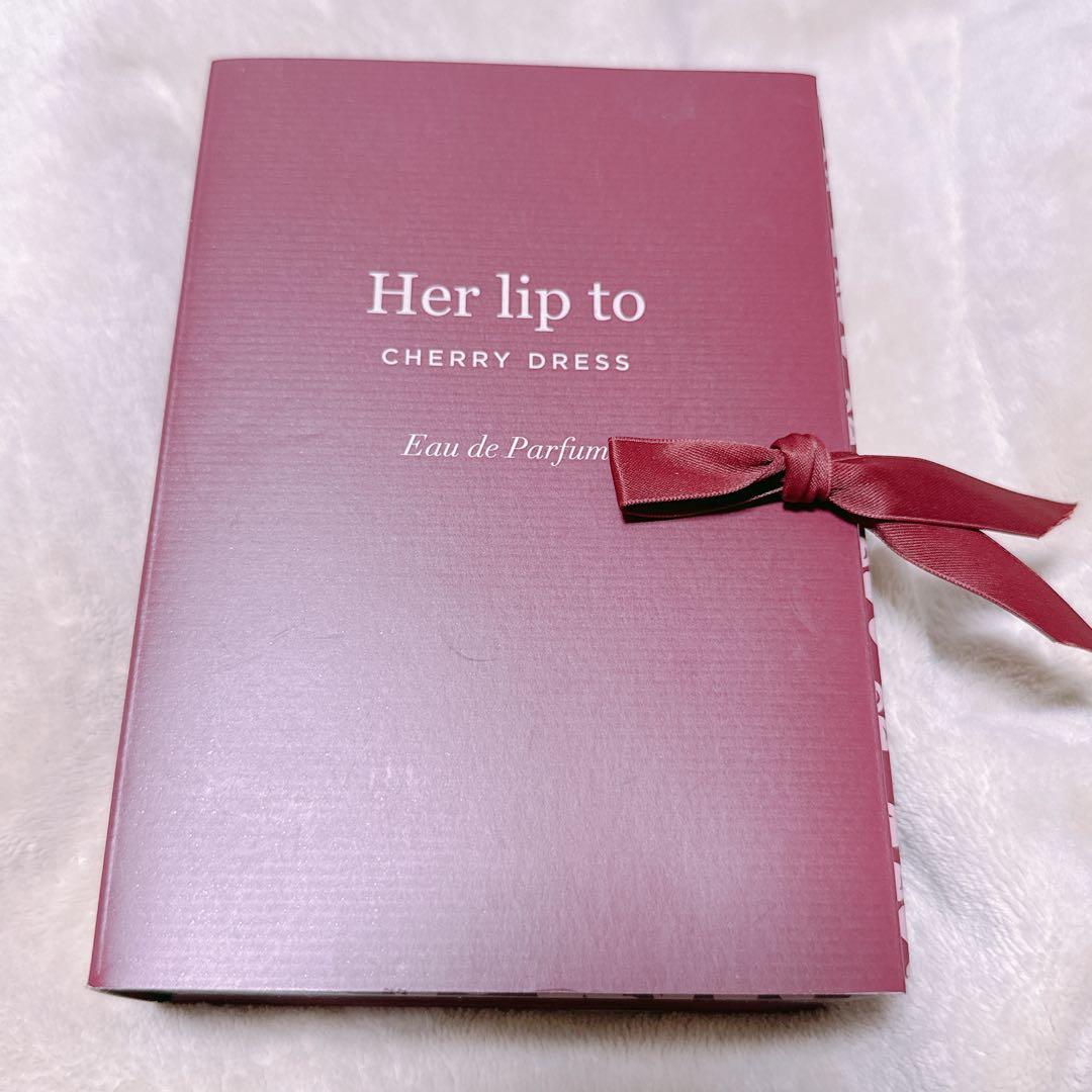 【即購入可/新品】Her lip to CHERRY DRESS チェリー 香水