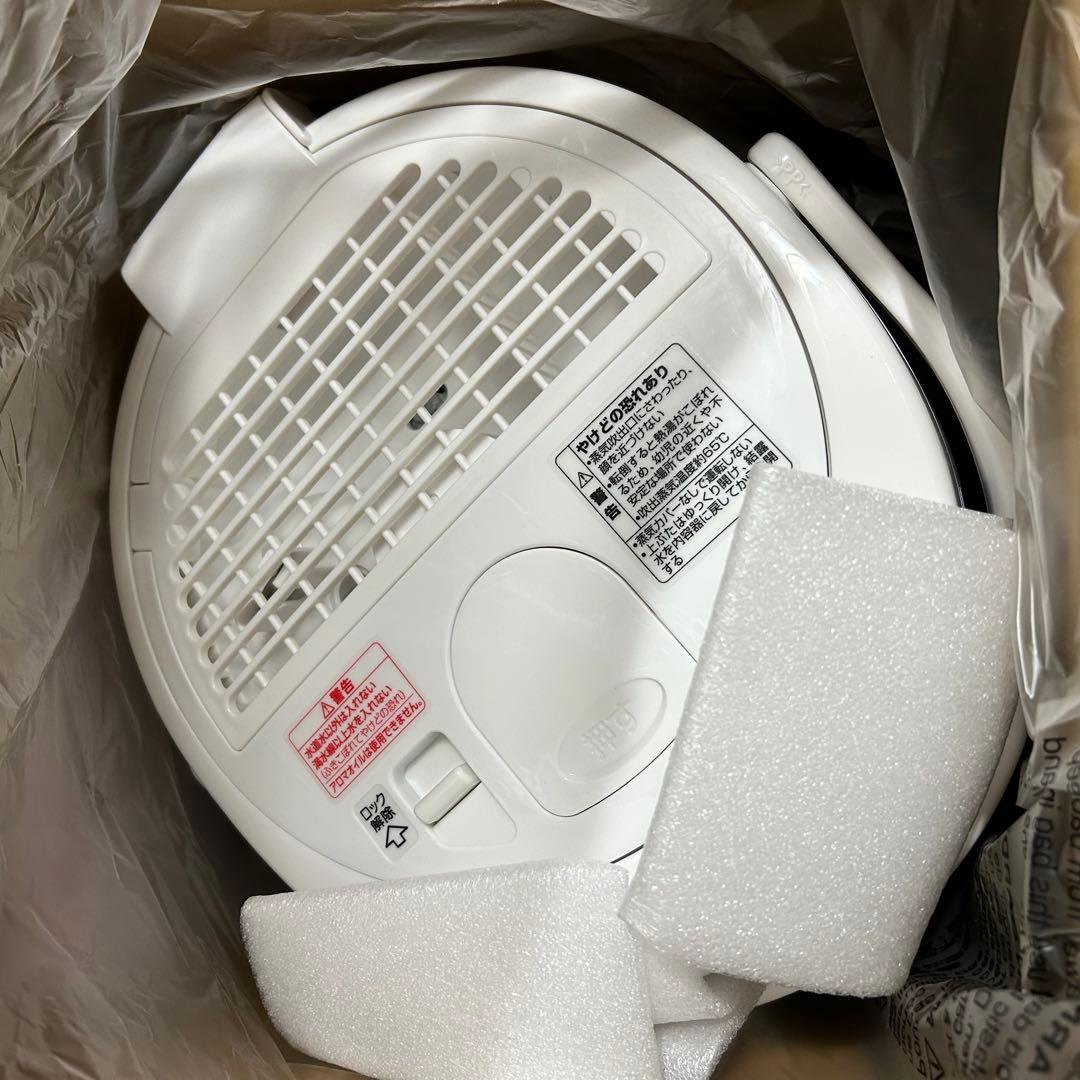 象印マホービン 加湿器 スチーム式 2.2L ホワイト EE-RU35-WA