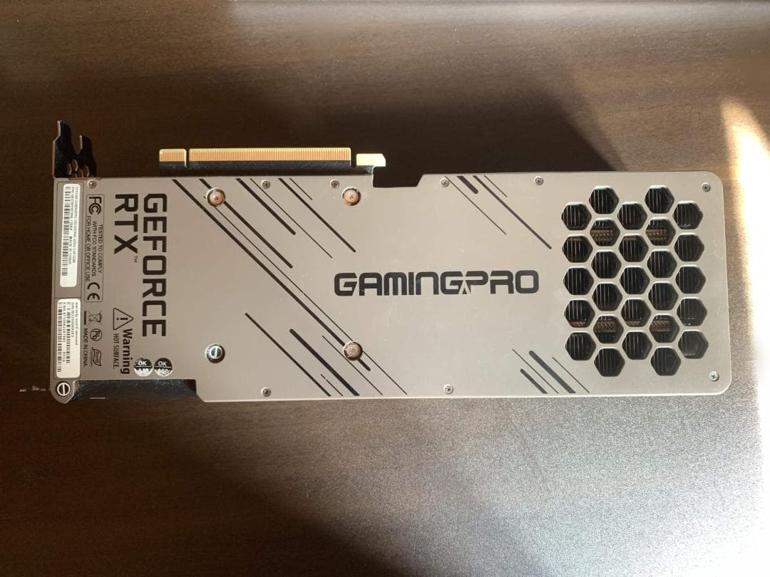 【動作確認済】PALIT GeForce RTX3080 10GB