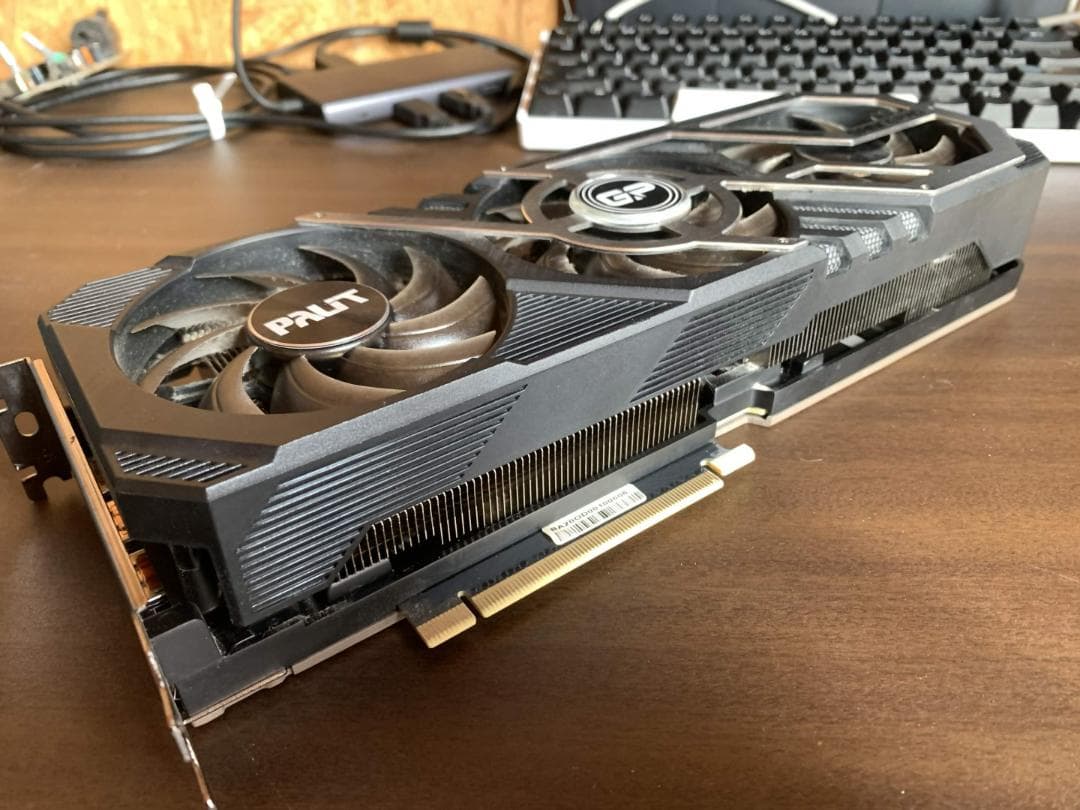 【動作確認済】PALIT GeForce RTX3080 10GB