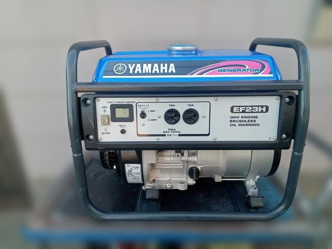 美品　YAMAHA　ヤマハ　エンジン発電機　EF23H