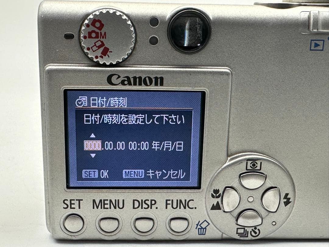 Canon IXY DIGITAL 4.0本体と付属品Canon zoom 24