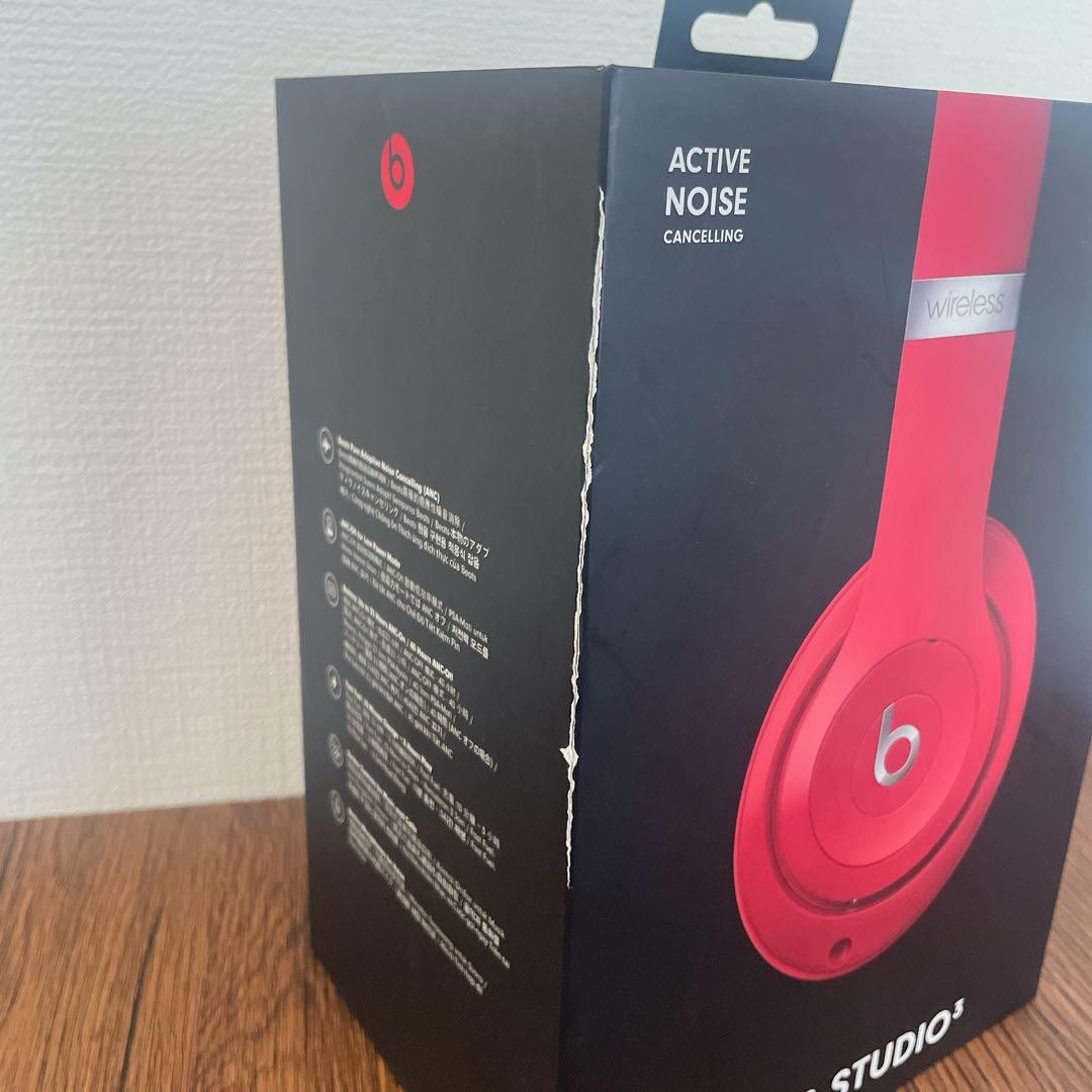 完品⭐️ BEATS STUDIO3 WIRELESS レッド赤