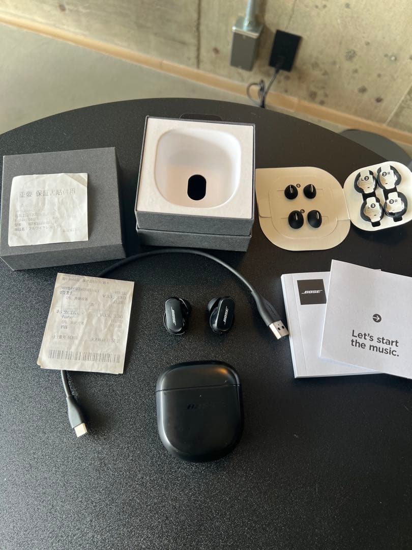 【訳あり】Bose QuietComfortEarbudsII 右耳充電接触不良