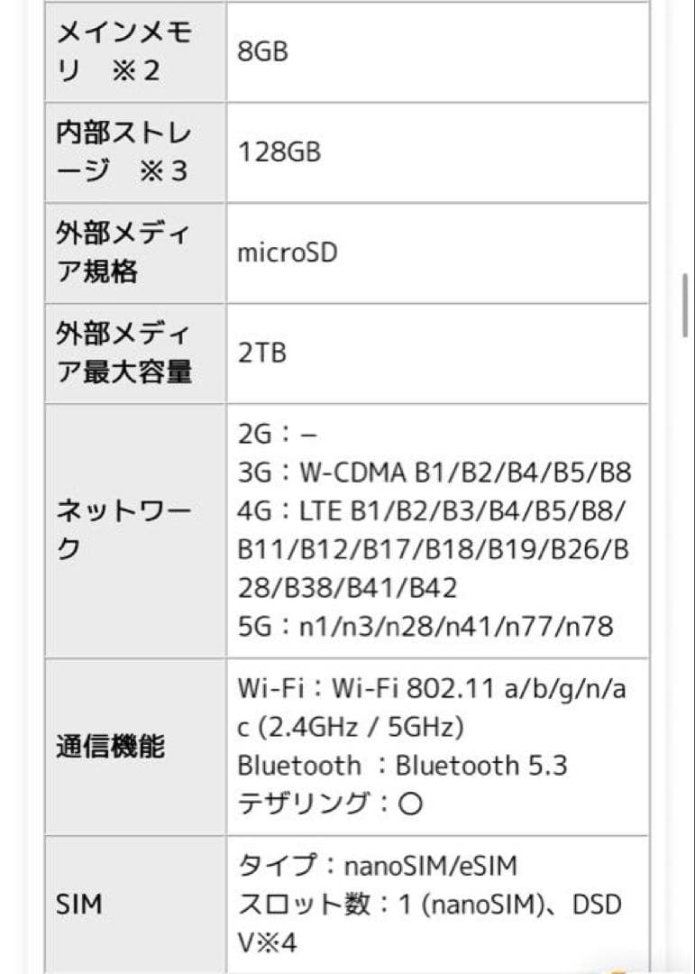 Motorola モトローラ simフリー g66j 5G 8GB/128GB