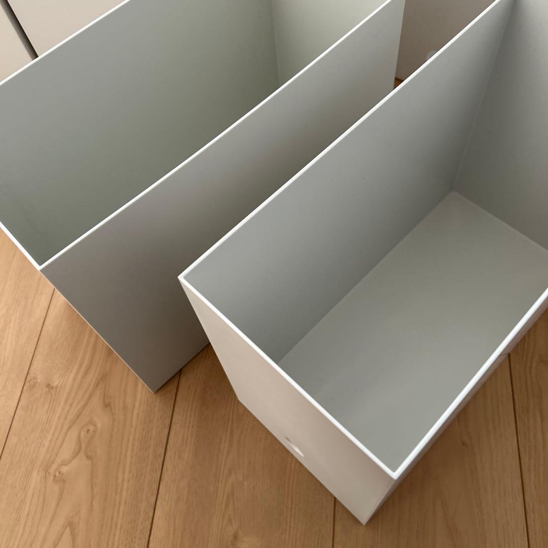 ■送料込■無印良品 MUJI 再生ポリプロピレン入りファイルボックス 引出 収納