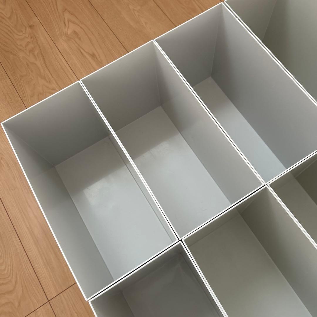 ■送料込■無印良品 MUJI 再生ポリプロピレン入りファイルボックス 引出 収納