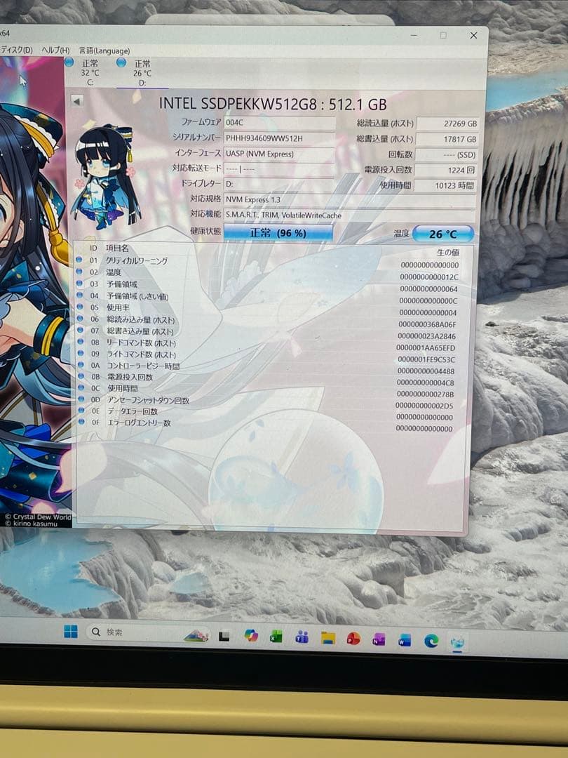 内蔵型SSD Intel SSD 760p 512GB