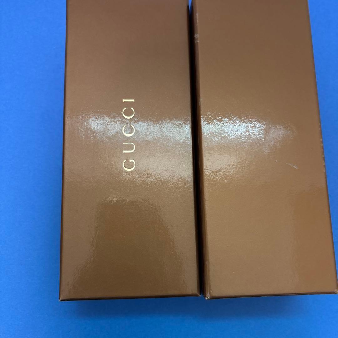 GUCCI ブラックフレーム メガネ(度あり)