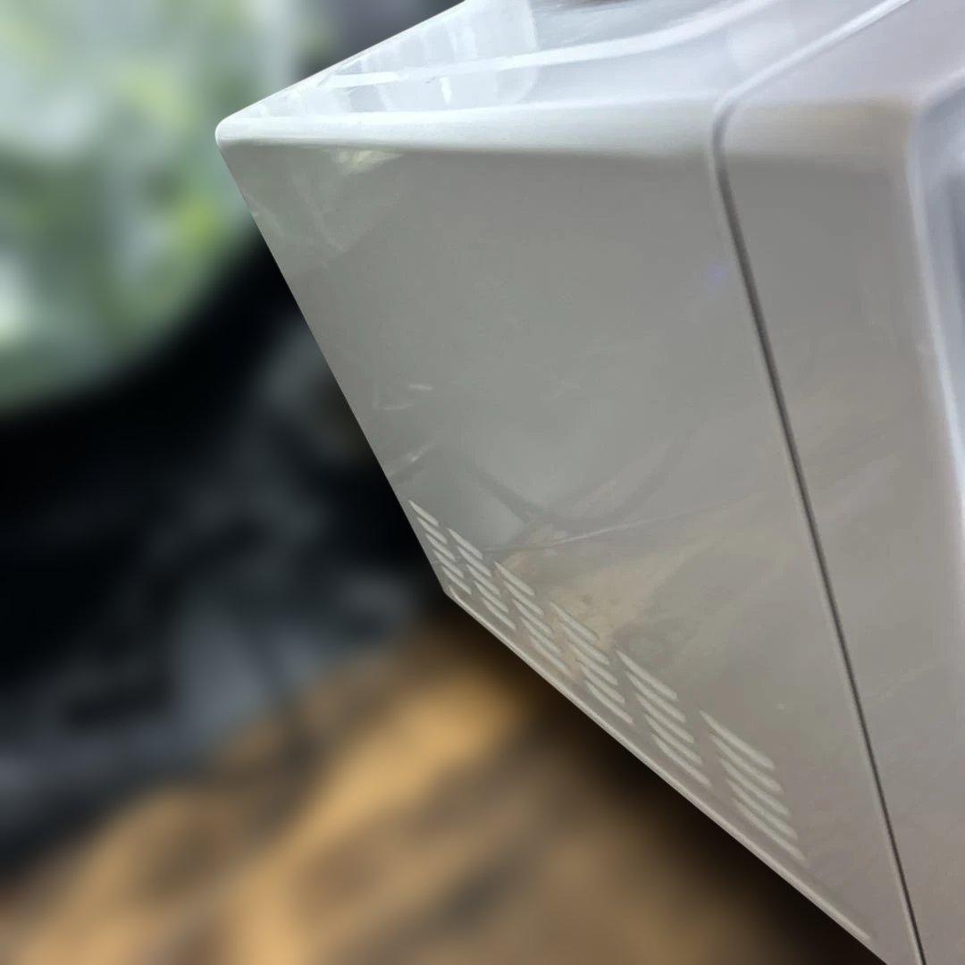 美品 Haier ハイアール フラット電子レンジ 18L ホワイト 2022年製