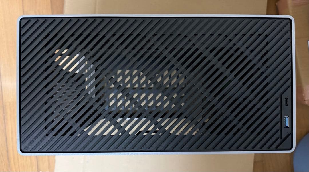 COOJ Z-18 MATX CNCアルミ PCケース スペースグレイ