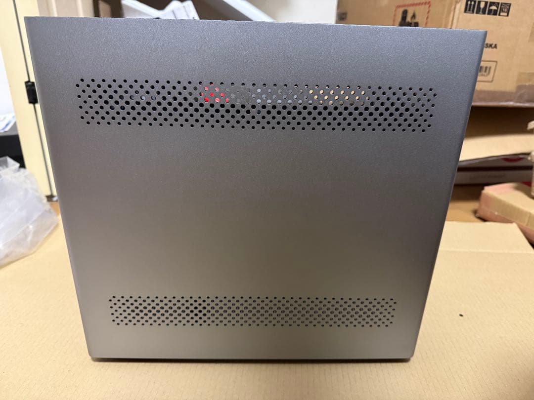 COOJ Z-18 MATX CNCアルミ PCケース スペースグレイ