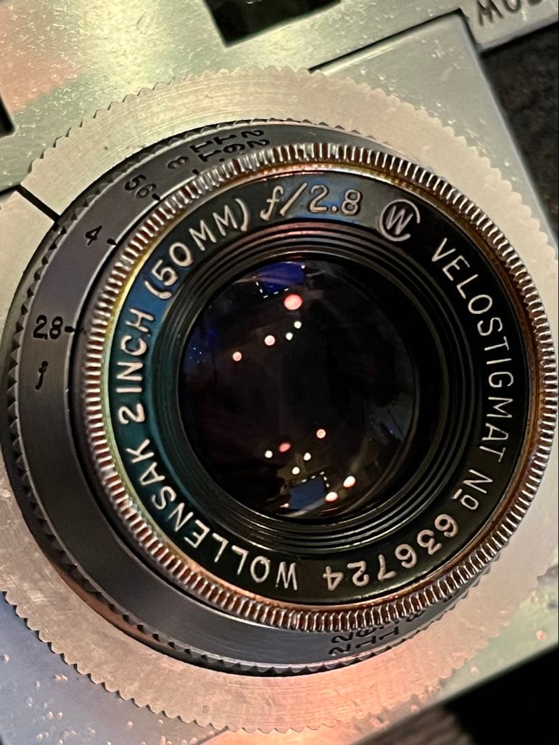 CLARUS MS-35 + Wollensak 50mm F2.8　動作良好品