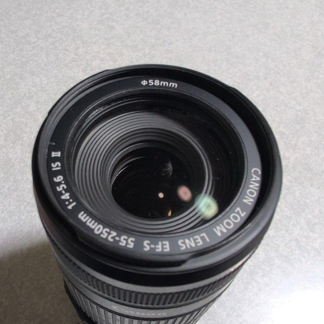 Canon 遠望 レンズ EFS　55‐250
