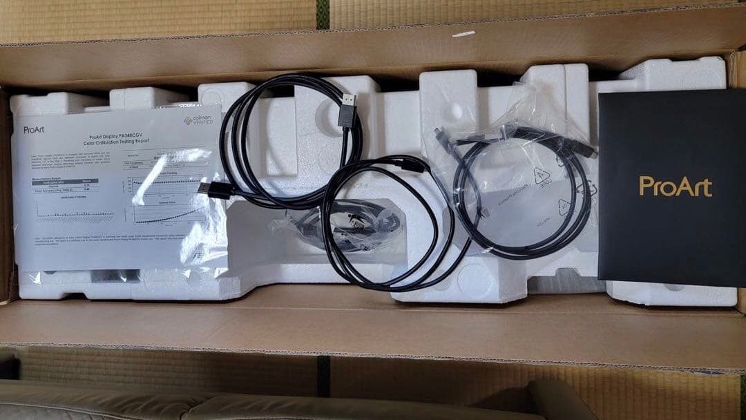 専用ASUS ウルトラワイドモニター ProArt PA348CGV 34インチ