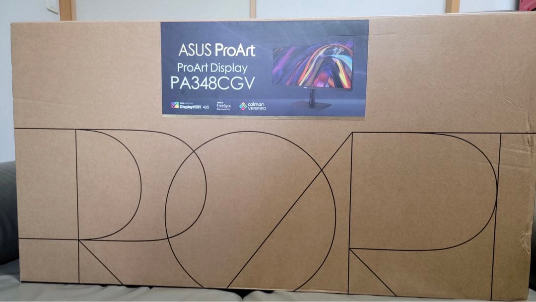 専用ASUS ウルトラワイドモニター ProArt PA348CGV 34インチ