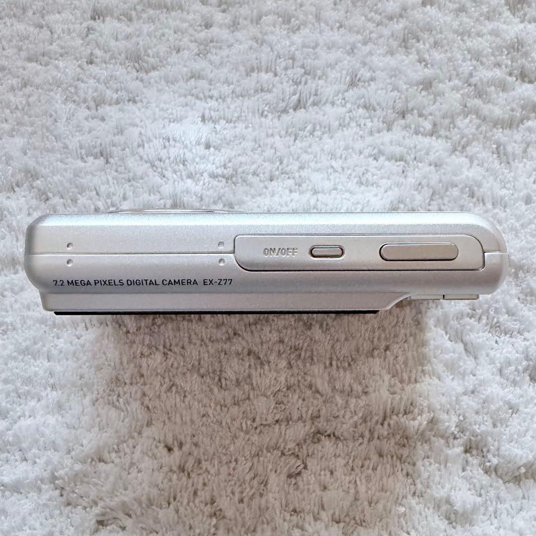 極上品【動作確認済】CASIO カシオ EXILIM EX-Z77 レトロカメラ