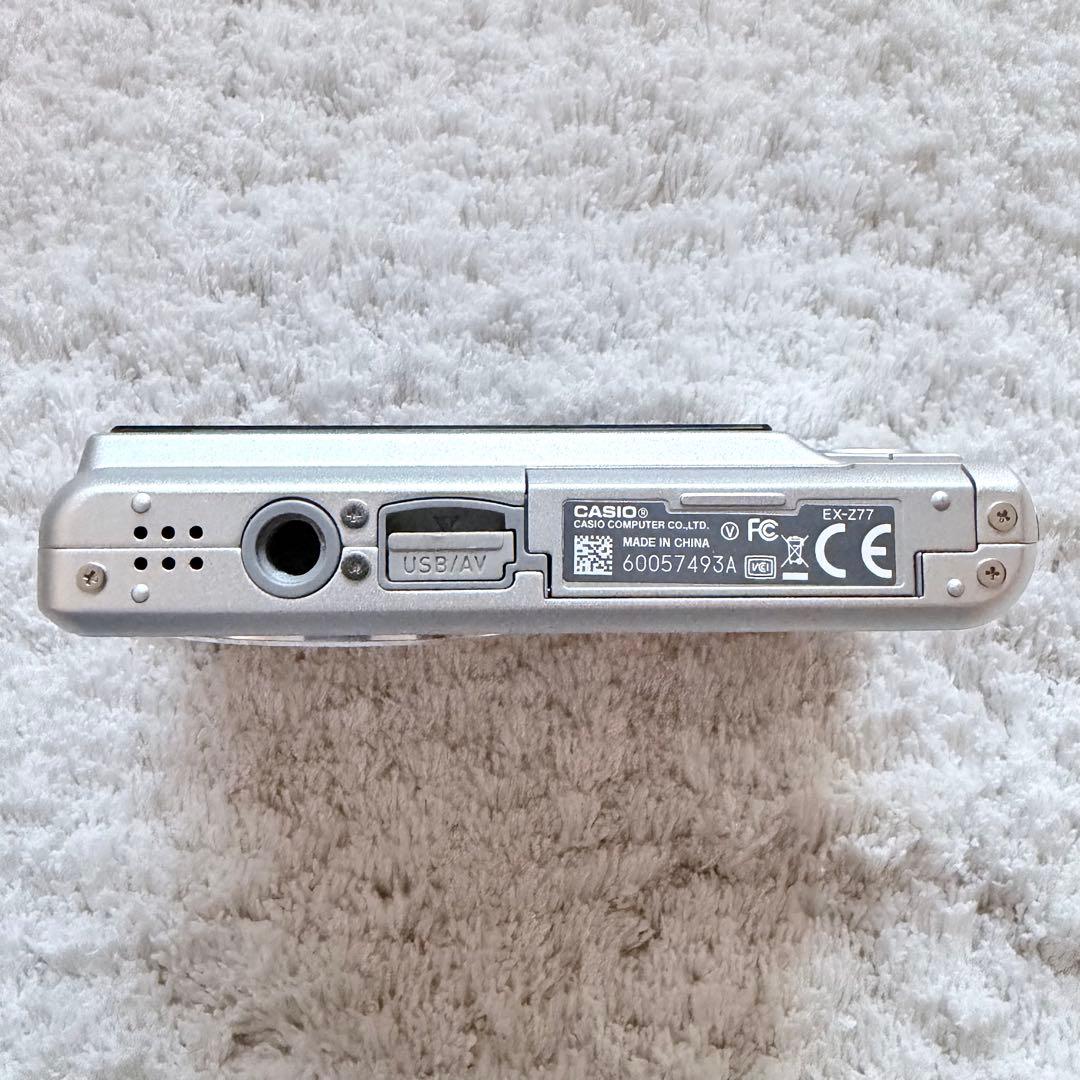 極上品【動作確認済】CASIO カシオ EXILIM EX-Z77 レトロカメラ