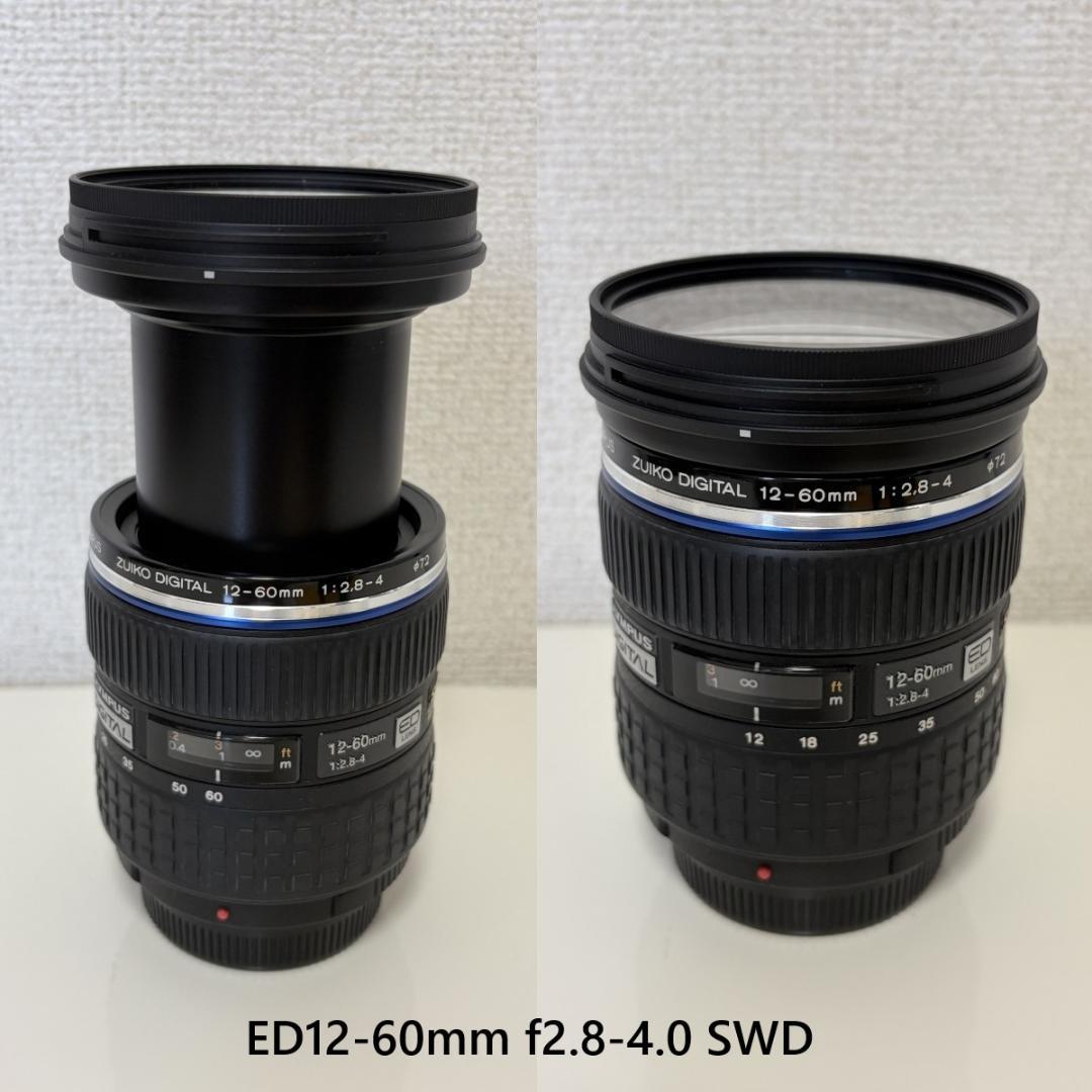 オリンパスE-620本体とレンズ2本(50mm macro・12-60mm）