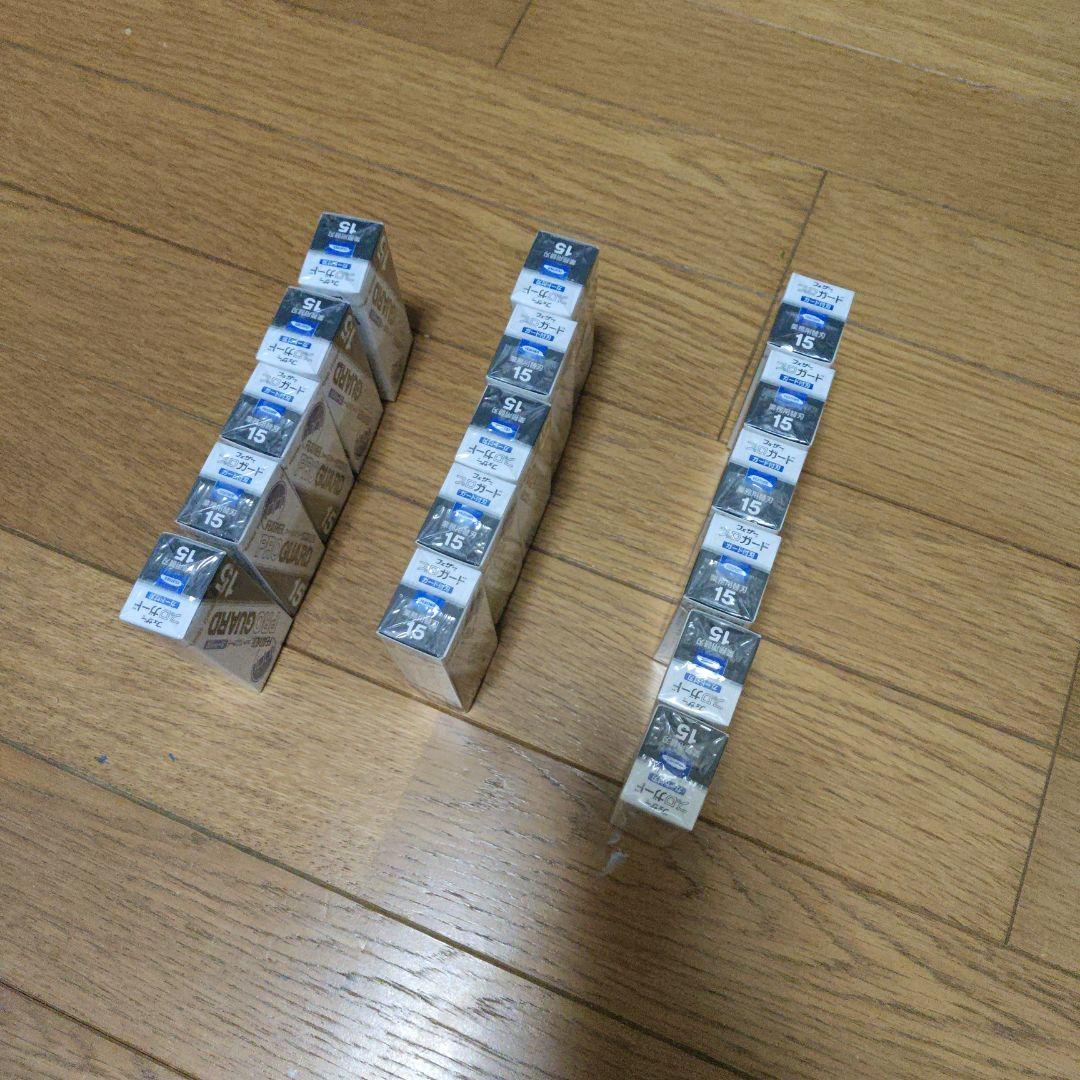 フェザー替刃 15枚入り × 15個 +WILKINSON2枚刃 5個入×23個
